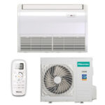 Напольно-потолочная сплит-система Hisense Heavy Inverter AUV-36UR4RC8/AUW-36U4RK7 WI-FI